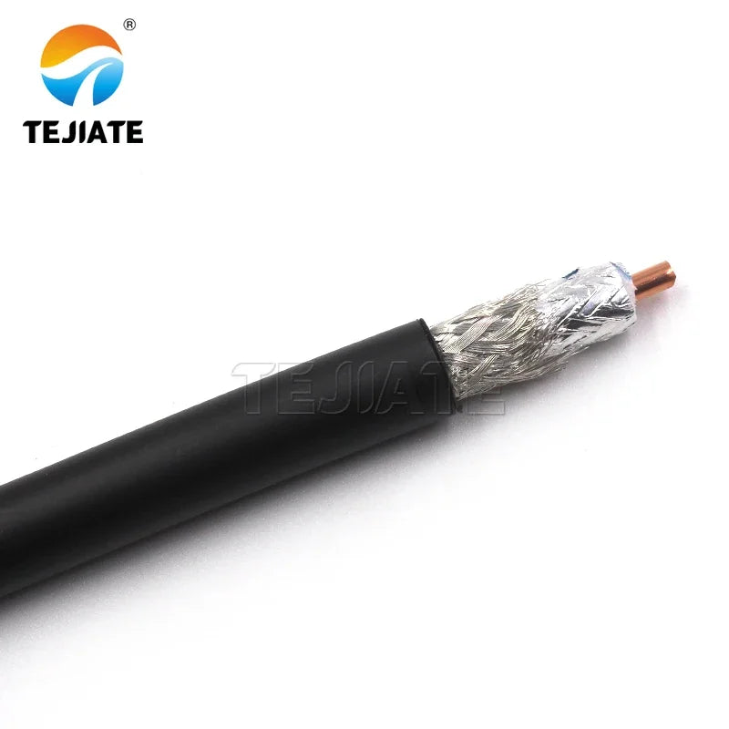 LMR400 Low loss foamed RF cable 7D-FB low attenuation signal feeder 50 ohm coaxial cable