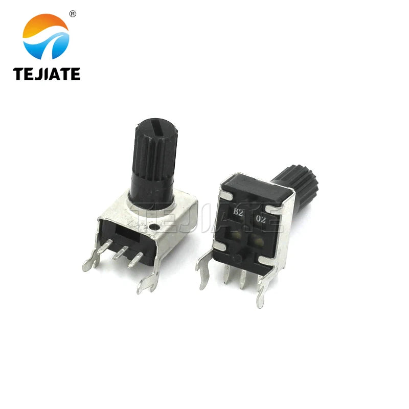 5PCS 0932 potentiometer adjustable resistor vertical 5K 10K 50k 100K 3-foot long handle 12.5MM RV09 type