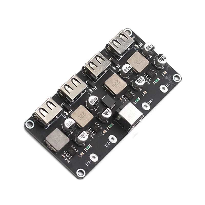 TPS61088 High Power Boost Module DC-DC Single Cell Lithium Battery 12V 24V USB Mobile Phone Fast Charge QC2.0 QC3.0 TYPE-C