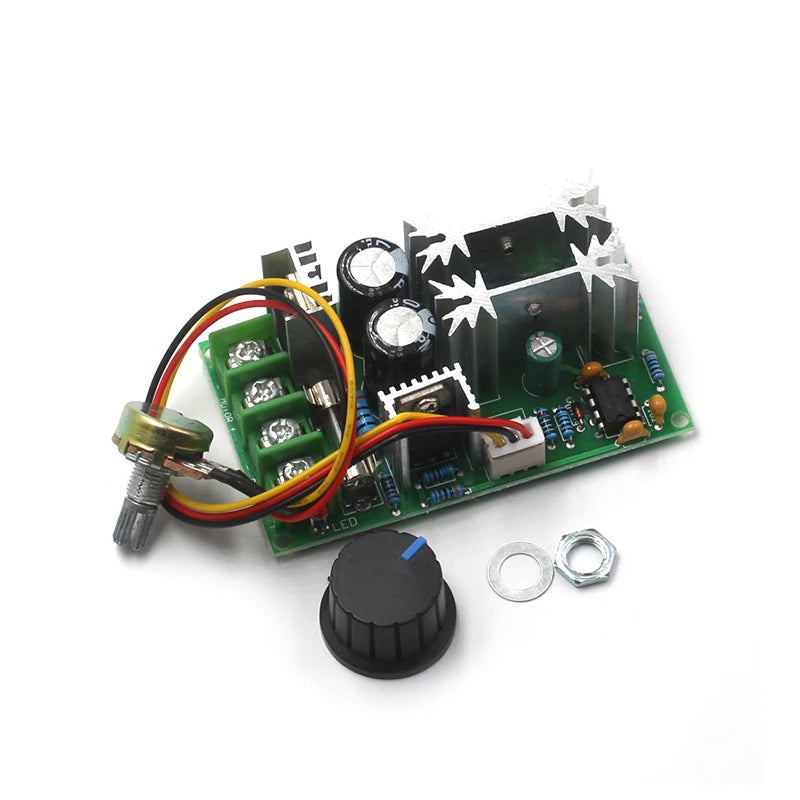 DC motor speed controller 12V 24V 36V 48V high-power driver module PWM controller 20A current regulator