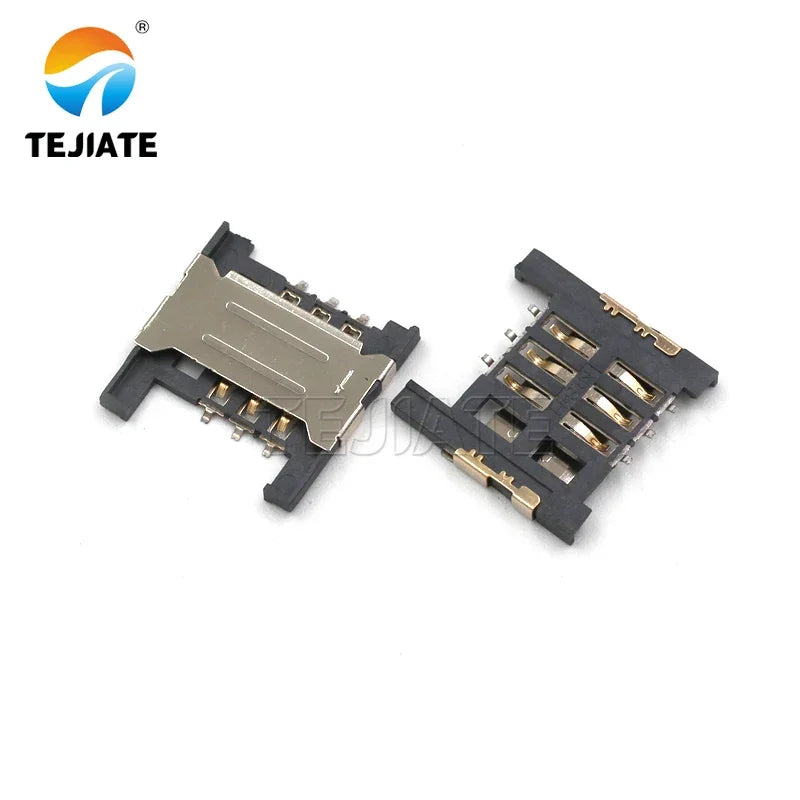 SD/MINI/TF/SIM/NANO/MICRO Card Holder Card Slot Card Tray Size/length Body With Self-elasticity
