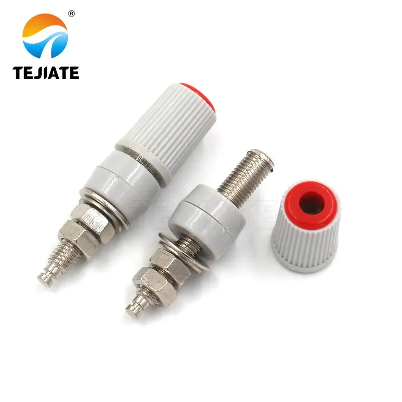 1PCS 30A high current banana socket M5 * 45 pure copper wiring column 5mm banana socket plug 4mm terminal grounding column