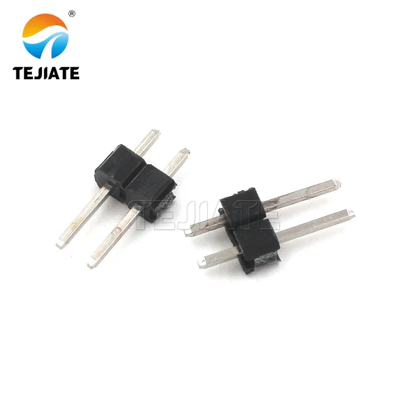 Single row pin spacing 2.54MM 1*2/3/4/5/6/7/8/10/12/20/30P copper pin header