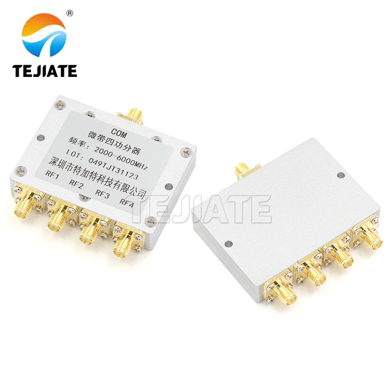 1PCS SMA Microstrip Power Divider, One Point Four, 0.5-8G SMA RF Combiner, WIFI 2-6G Power Divider