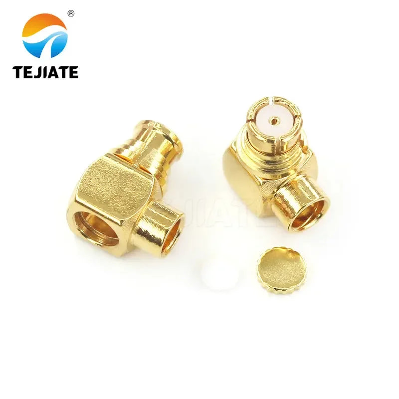 1 PCS SMP-KB2 SMP-KWB2 Adapter for RG405 Semi-felxible Semi-Rigid Cable All Copper Gold-Plated