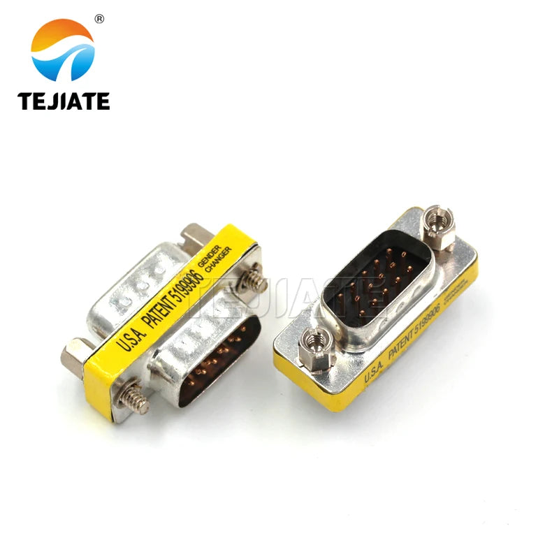 DB9/15/25 pin serial port male to female conversion head adapter RS232 male to male to female to female COM port