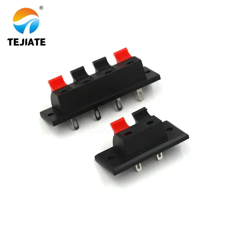 5PCS Speaker Clip Loudspeaker / Wiring / Bread-plate / Audio Clamp 2P/4P