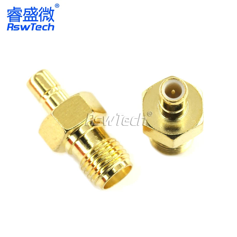 2PCS SMB RF Adapter Antenna Pedestal SMA to SMB-JJ/KK L-type BNC/SMA Male To SMB Male Header SMB Double Way Connector