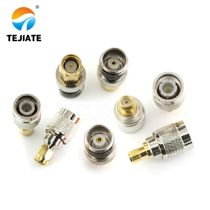 1PCS SMA to TNC adapter RF coaxial connector SMA/TNC-JJ/JK/KJ/KK male female adapter gold plated plug