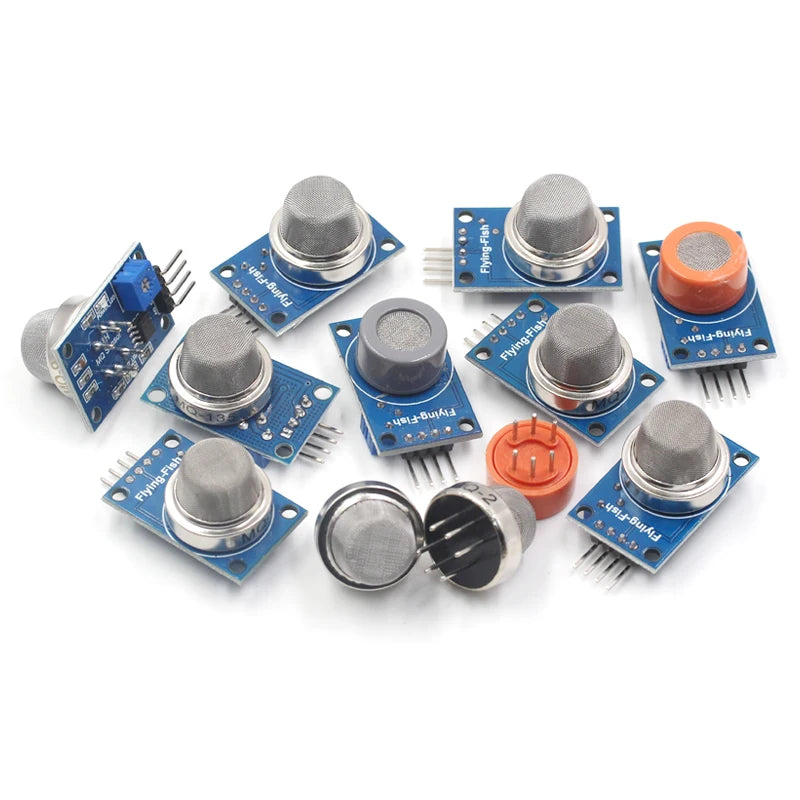 1PCS MQ-2/3/4/5 Sensor Module Air Detection Modular Device Smog/Alcohol/Methane/Combustible Gas Monitor Probe Unit Sensor Module