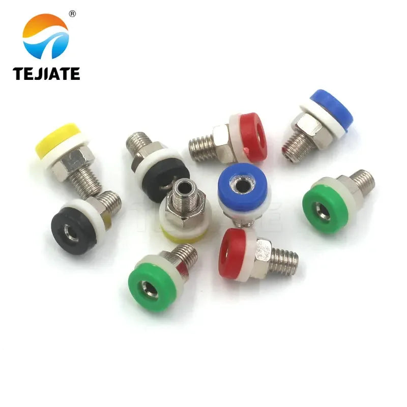 1PCS 2mm banana plug socket 2mm banana plug wire terminal copper power supply terminal test hole