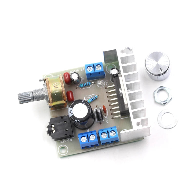 TDA7297 Digital Power Amplifier Board Module 12V Dual-Channel Noiseless Speaker Audio Circuit Board Power Amplifier Board