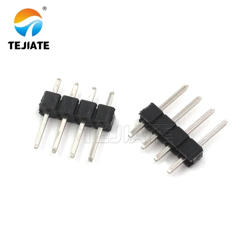 Single row pin spacing 2.54MM 1*2/3/4/5/6/7/8/10/12/20/30P copper pin header