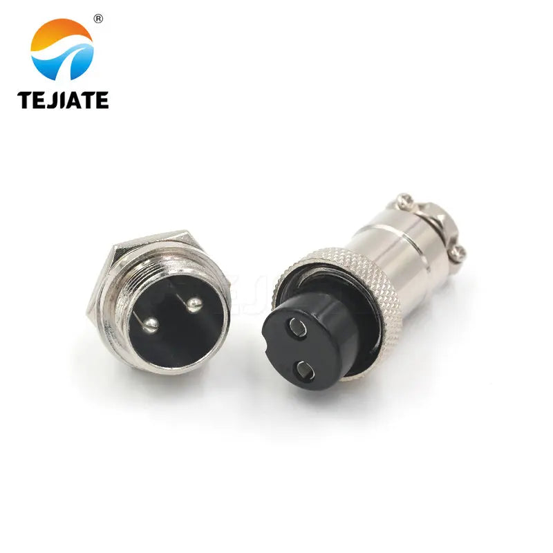 1 set of aviation plug GX20-2P/3P/4P/5P/6P/7P/8P/9P/10P/12P core 20mm socket aviation plug + socket