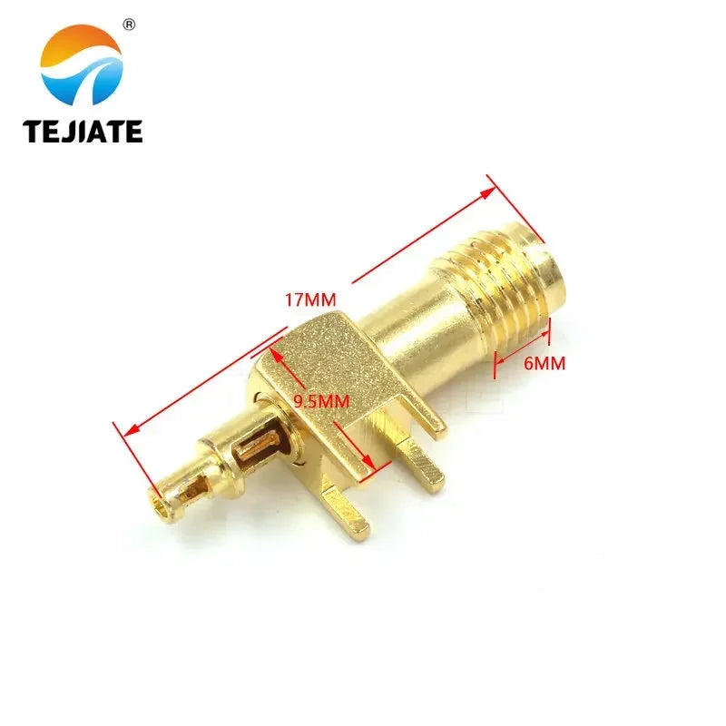 SMA Rf Coaxial Pcb Connector Crimp For 1.13 Cable