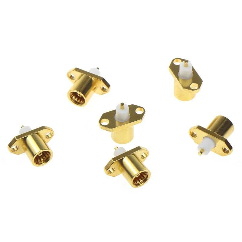 BMA with diamond-shaped 2-hole RF connector BMA-KF female connector Cabinet mounting Frequency: 0 - 6G