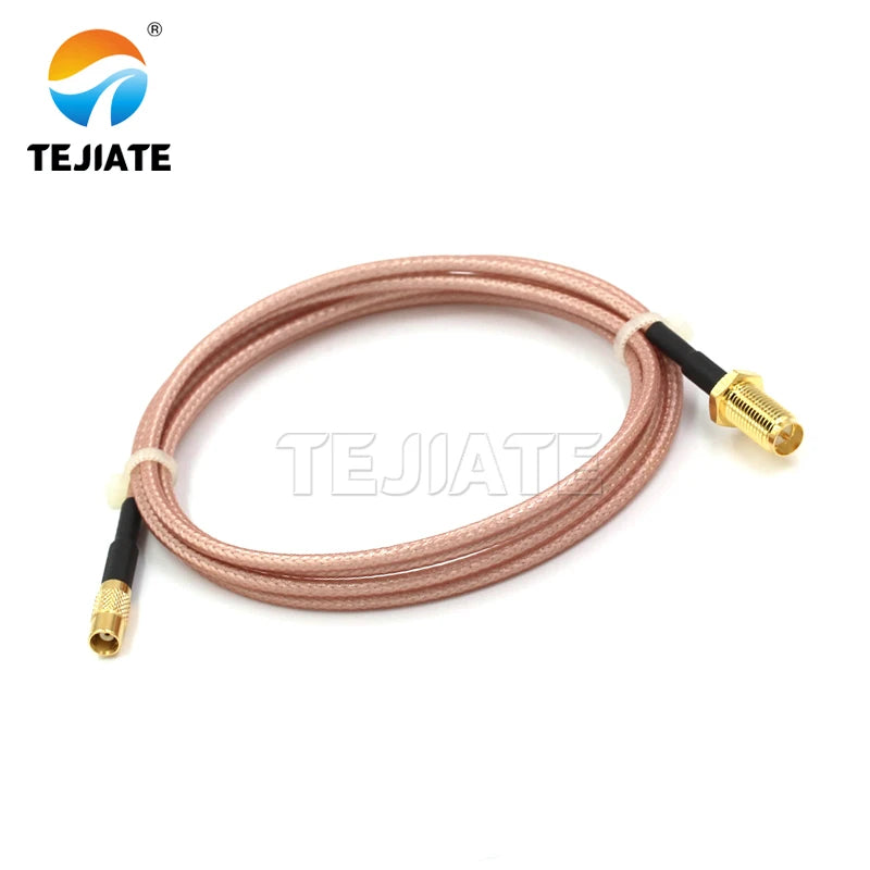1PCS RPSMA-KY to MCX-JK male and female antenna extension cable SMA to MCX plated adapter cable
