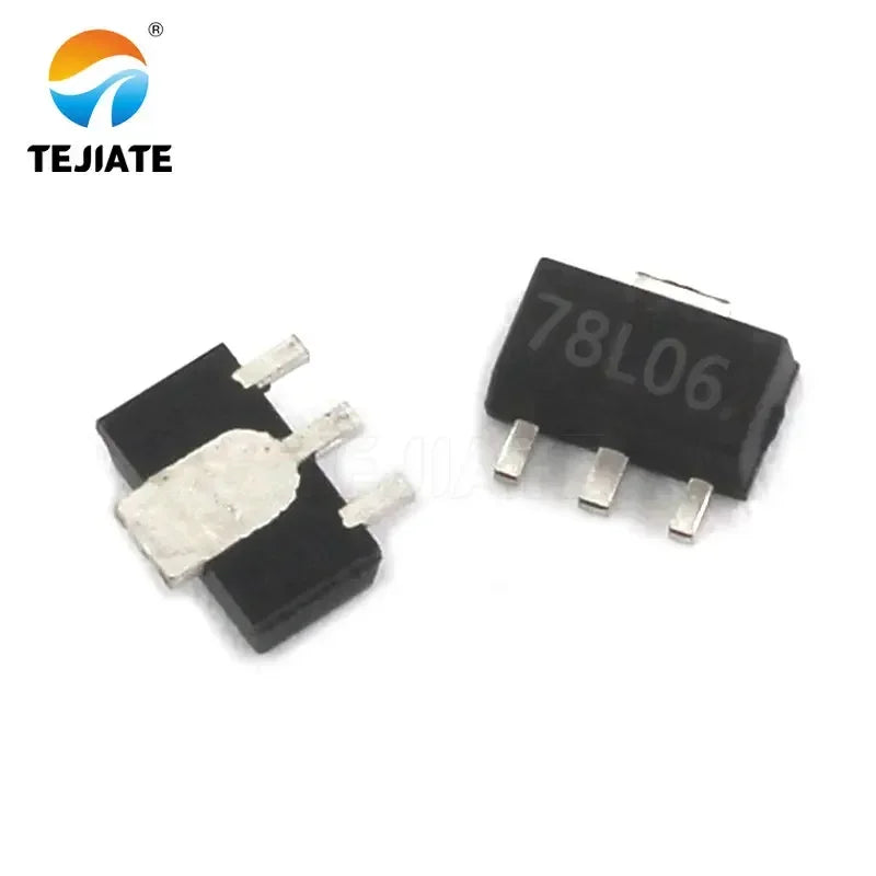 5PCS TEJIATE Triode 78L05 78L06 78L08 78L09 78L10 78L12 78L15 Stable Voltage Three Ports Tertiary Tube SMD DIP Type