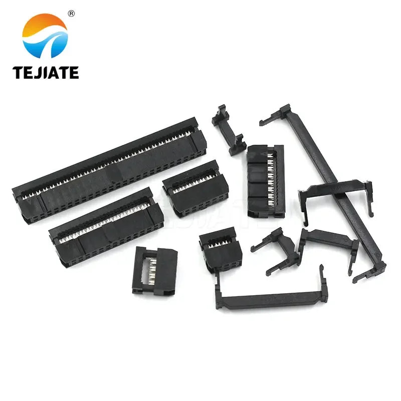 5 sets of FC crimping head, cable head, cow horn plug FC-6/8/10/16/20/26/40/50/64P 2.54MM