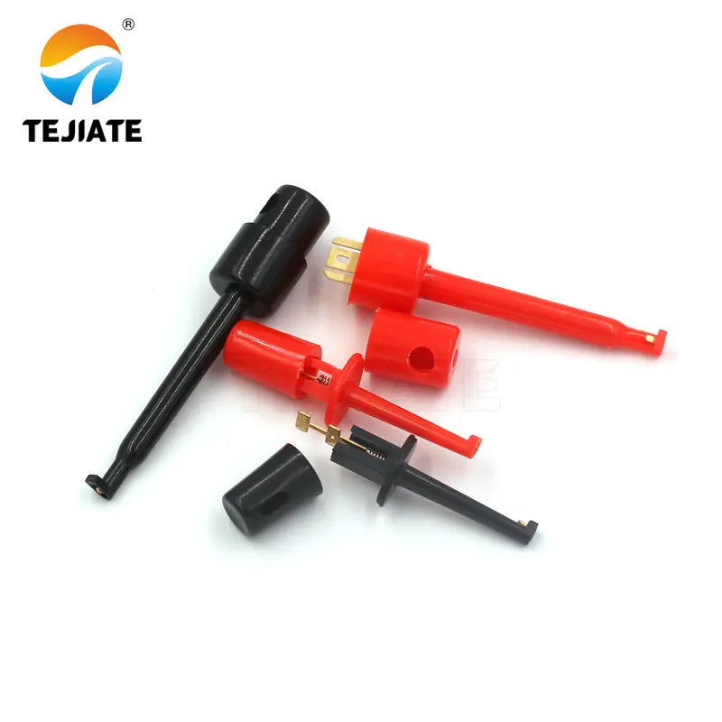 5PCS hook type testing clamp instrument testing hook power testing hook/head large/small