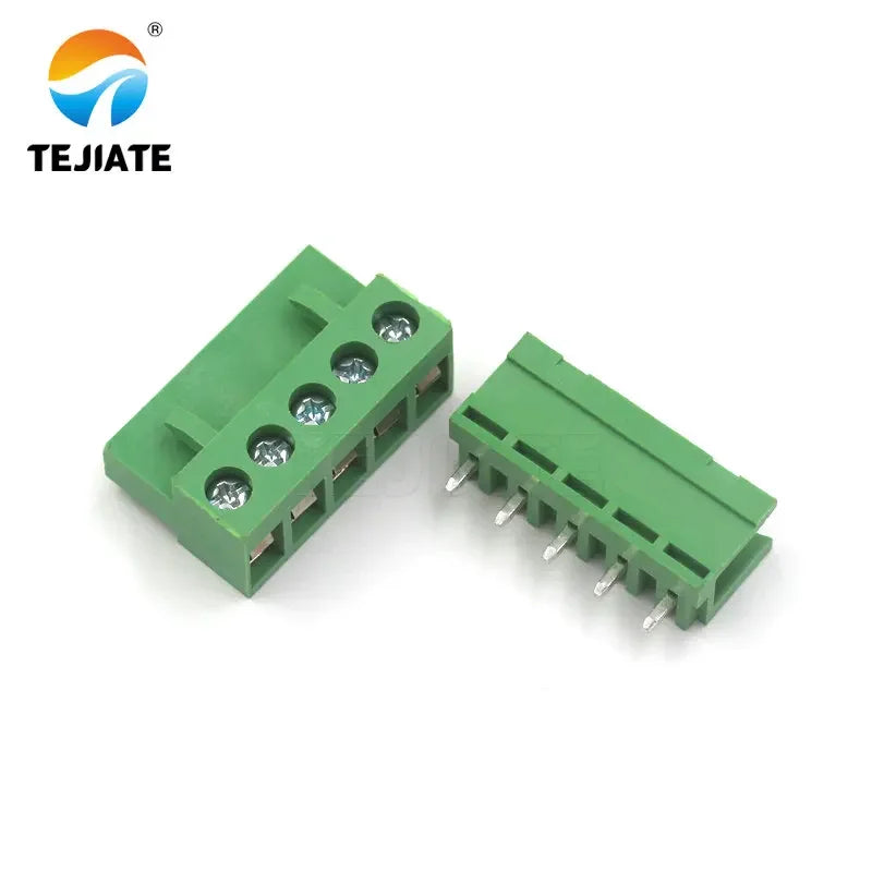 10 sets/batches of HT5.08 234567pin straight needle bending pin terminal plug type 300V 10A KF2EDGK 5.08mm spacing PCB connector