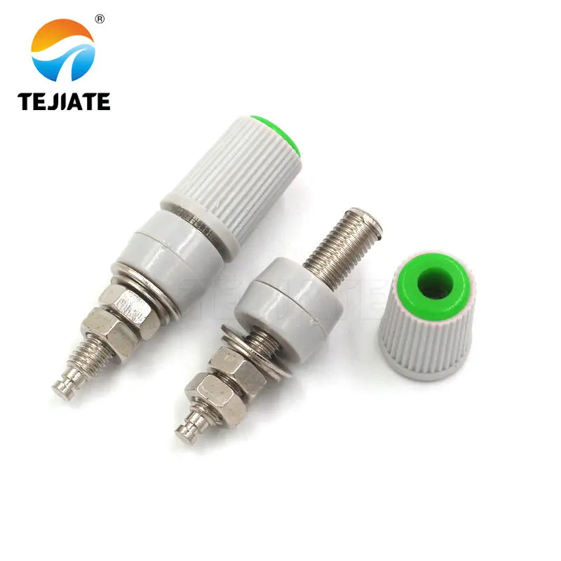 1PCS 30A high current banana socket M5 * 45 pure copper wiring column 5mm banana socket plug 4mm terminal grounding column