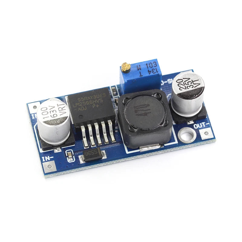 LM2596S DC-DC DC adjustable step-down voltage regulator power supply module board 24V to 12/5V3V3.3 high power