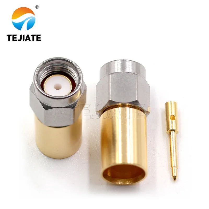 SMA-JB5 welding 670-250/RG401 semi-flexible 50-5 terminal block stainless steel high frequency connector