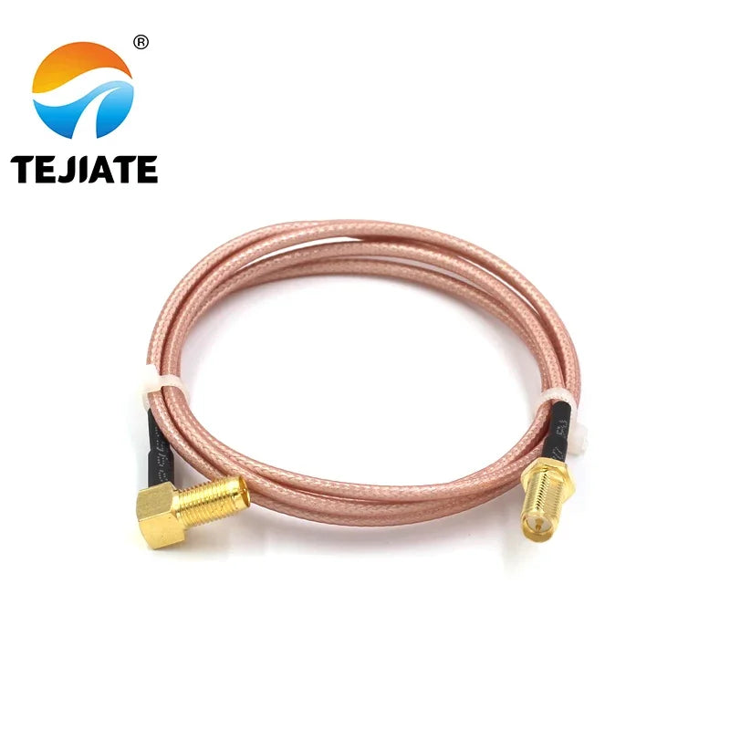 1PCS TEJIATE Adapter Cable RPSMA To RPSMA Type RPSMA-KY Convert RPSMA-KW 8-90CM 1M 1.5M 2M Length Connector RG316 Wire