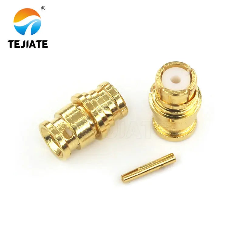 1 PCS SMP-KB2 SMP-KWB2 Adapter for RG405 Semi-felxible Semi-Rigid Cable All Copper Gold-Plated