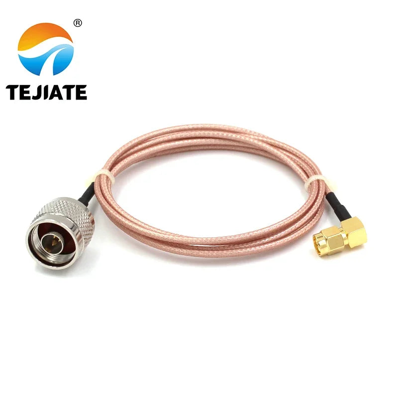 1PCS TEJIATE Adapter Cable BNC To SMA Type N-J Convert SMA-JW 8-90CM 1M 1.5M 2M Length Connector RG316 Wire
