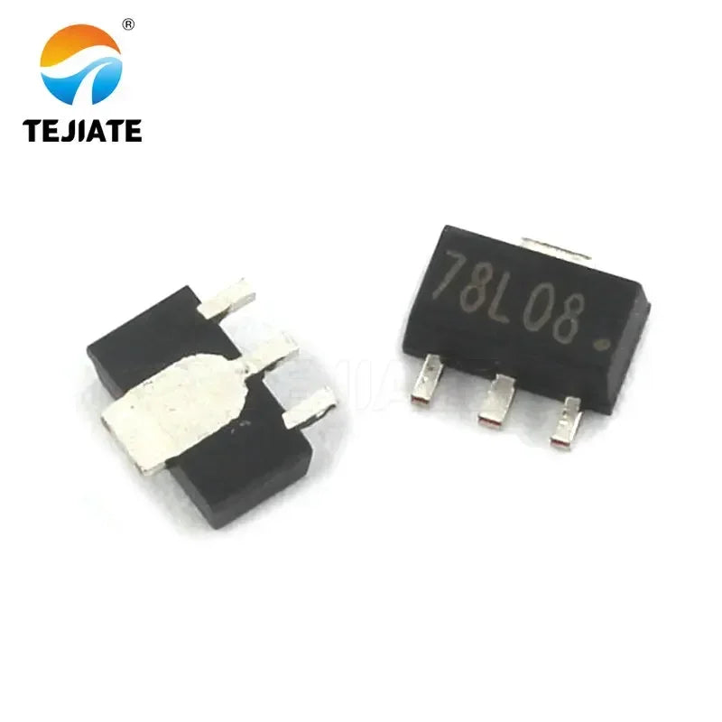 5PCS TEJIATE Triode 78L05 78L06 78L08 78L09 78L10 78L12 78L15 Stable Voltage Three Ports Tertiary Tube SMD DIP Type