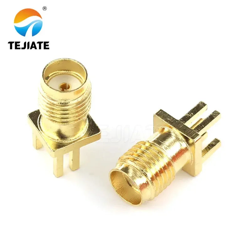 1PCS SMA-KE Antenna Base Connector Straight Header Square/Skew Foot Adapter