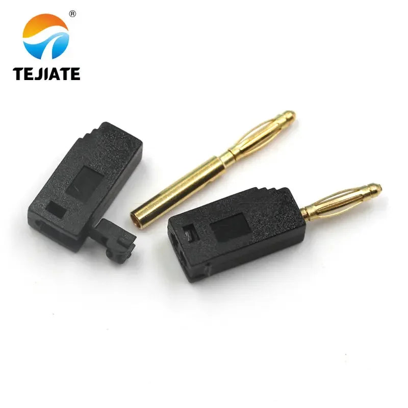 1PCS 2mm Stackable Banana Plug Lamp with 2mm Jack at the Tail, Lamp Head Plug for Flexible Disassembly and Assembly