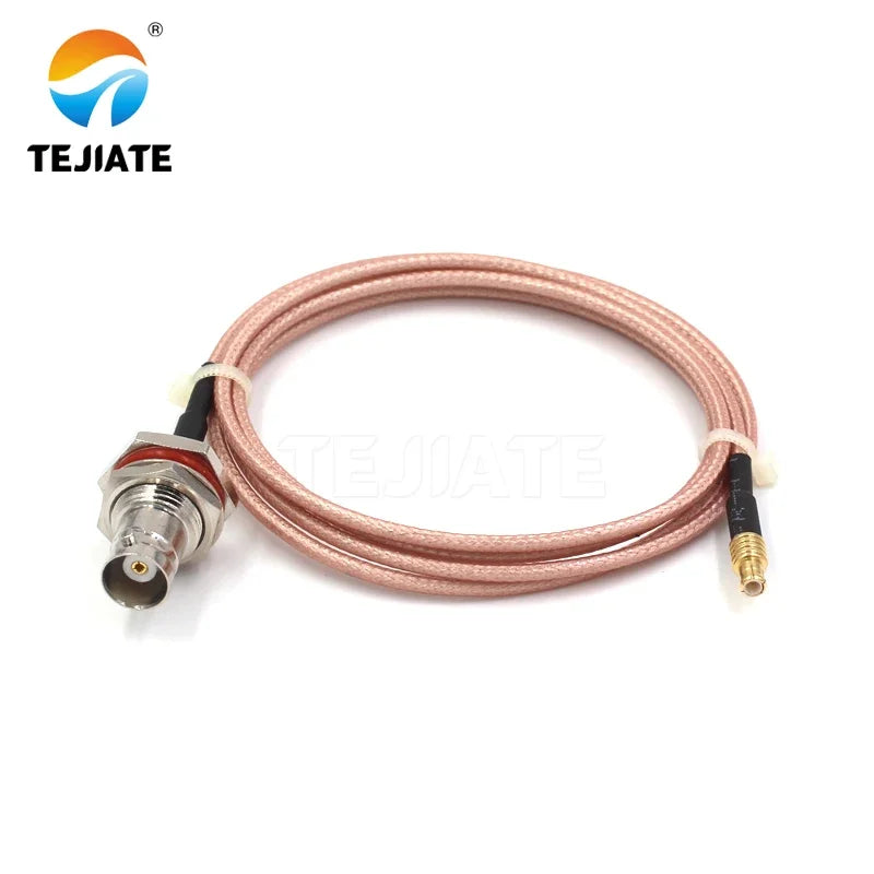 1PCS TEJIATE Adapter Cable BNC To MCX Type BNCK Convert MCXJ 8-90CM 1M 1.5M 2M Length Connector RG316 Wire