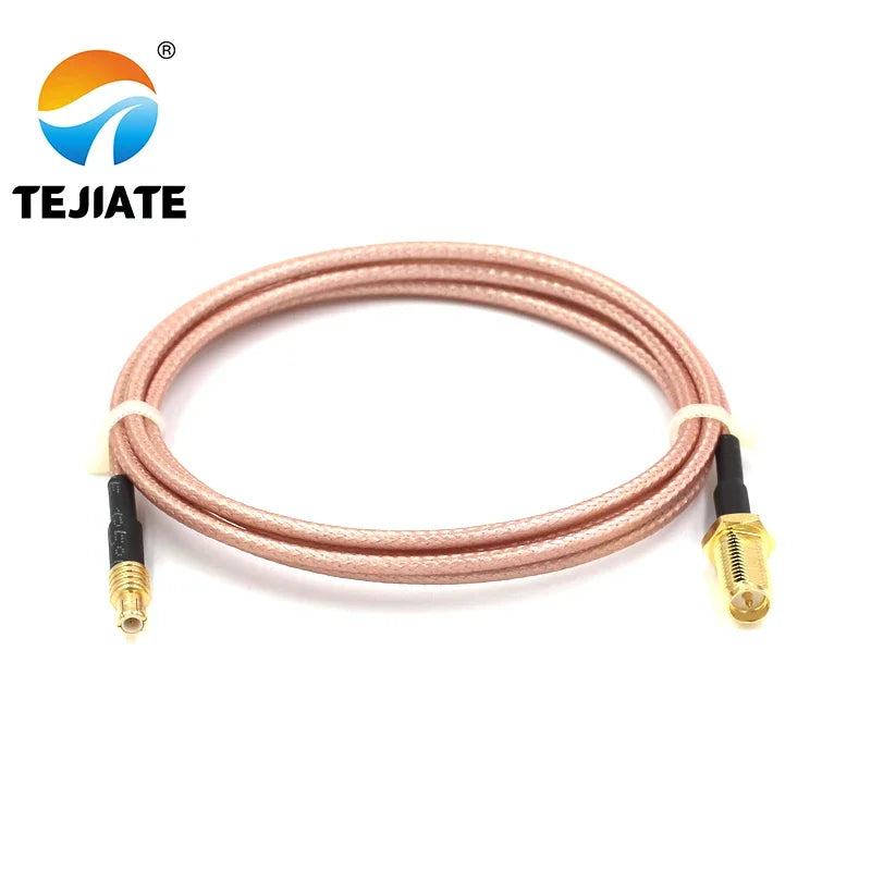 1PCS TEJIATE Adapter Cable MCX To RPSMA Type MCX-J Convert RPSMA-KY 8-90CM 1M 1.5M 2M Length Connector RG316 Wire