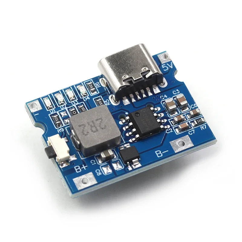 5V2A/2.4A charge and discharge lithium battery charging module power supply type-c input and output output normally open