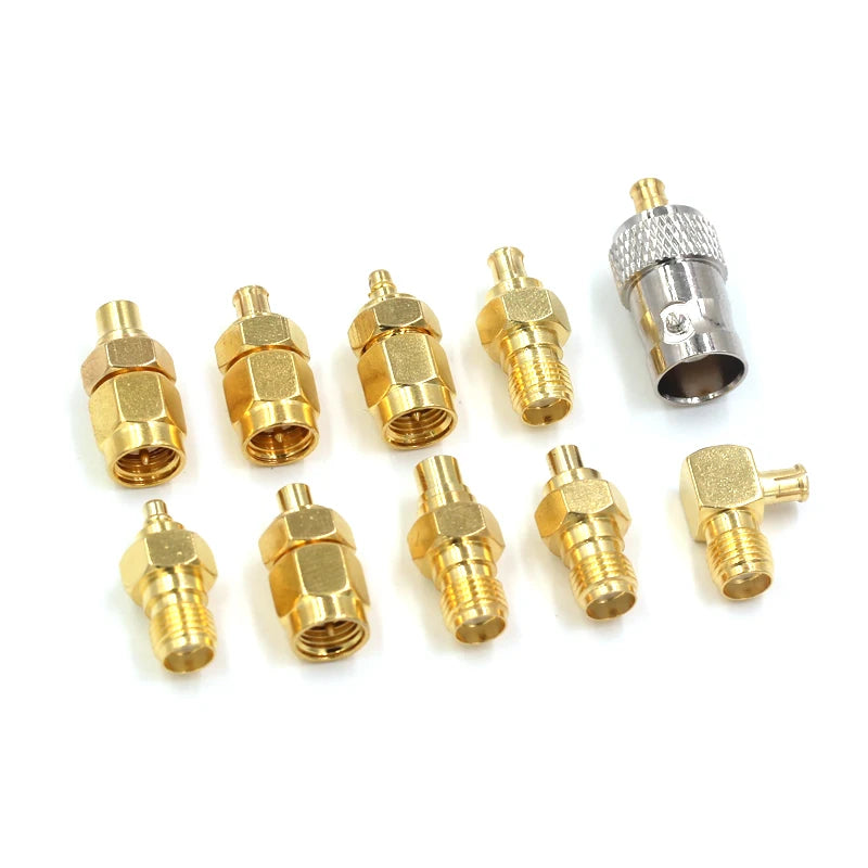 1PCS RF Coaxial Adapter SMA To MCX JJ JK KJ KK Male/Female Header Connector F British System