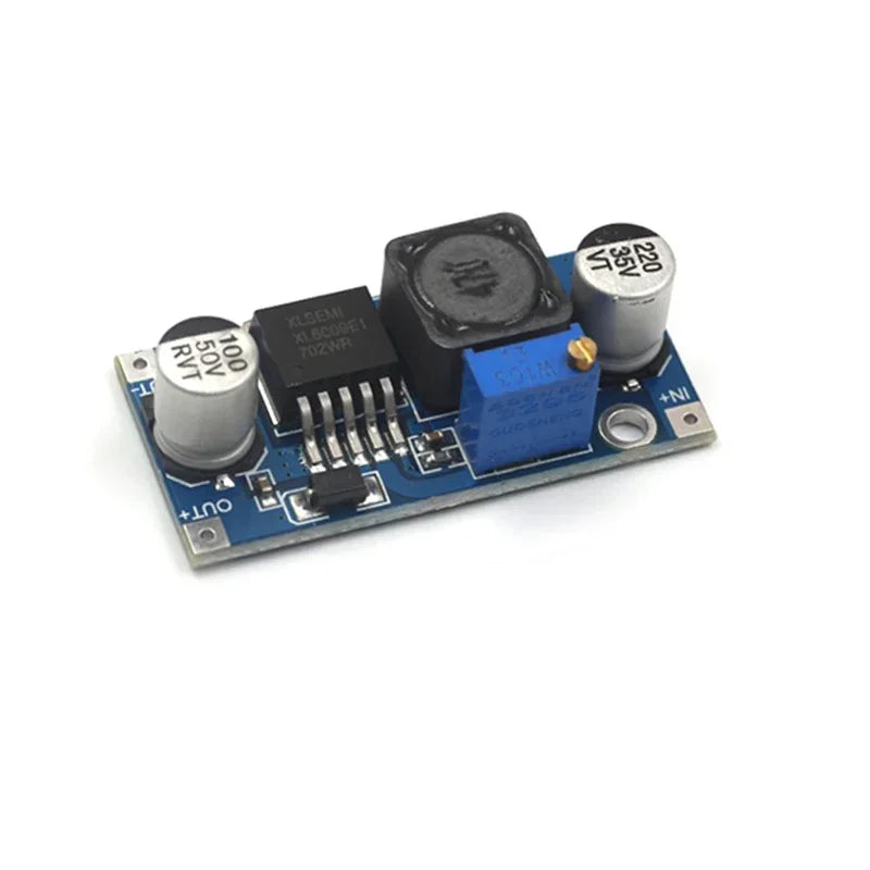 XL6009 DC-DC step-up adjustable voltage regulated power supply module board output 4A current wide voltage 5V12v up to 24V