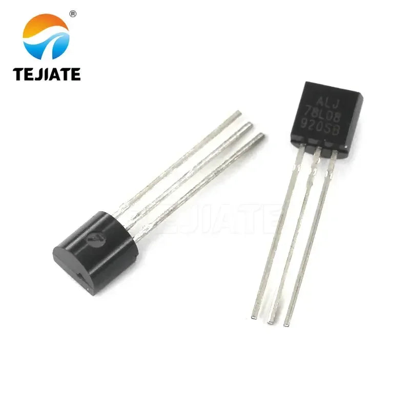 5PCS TEJIATE Triode 78L05 78L06 78L08 78L09 78L10 78L12 78L15 Stable Voltage Three Ports Tertiary Tube SMD DIP Type