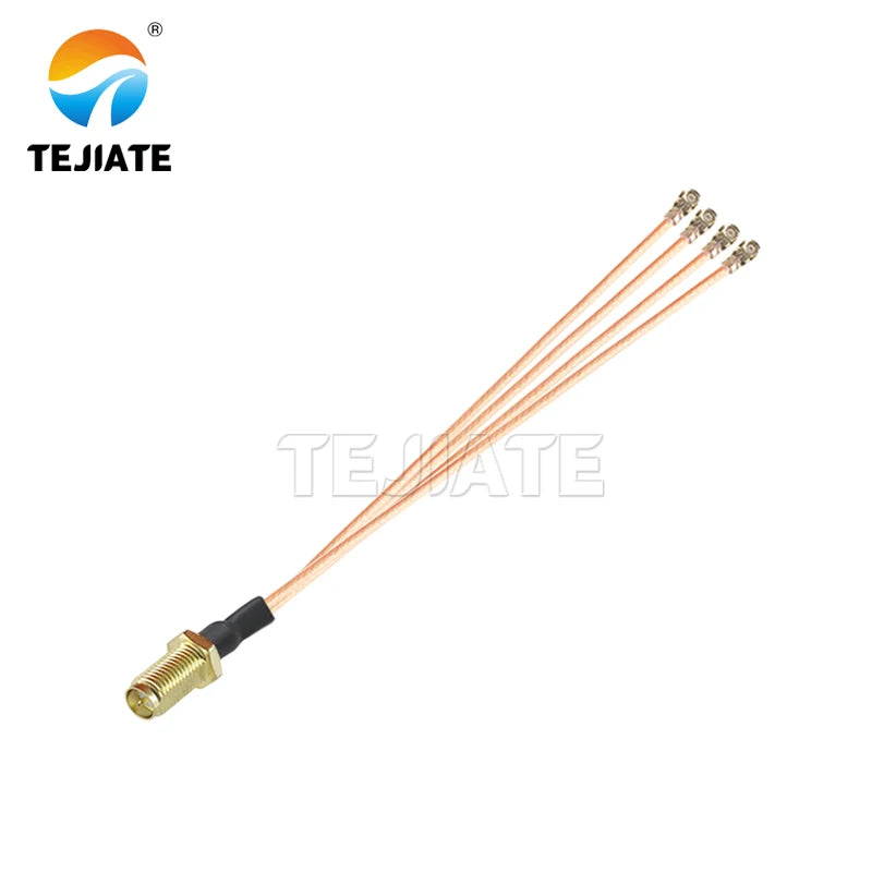 1pcs 0.1m SMA Female To 4pcs 5pcs uFL/u.FL/RF Antena UFL Seat RG178 Pigtail Cable