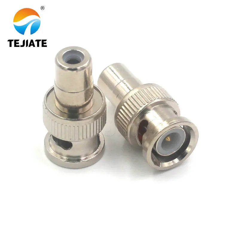 5PCS BNC to RCA adapter BNC-RCA male female direct conversion RF coaxial adapter plug, used for system CCTV cameras