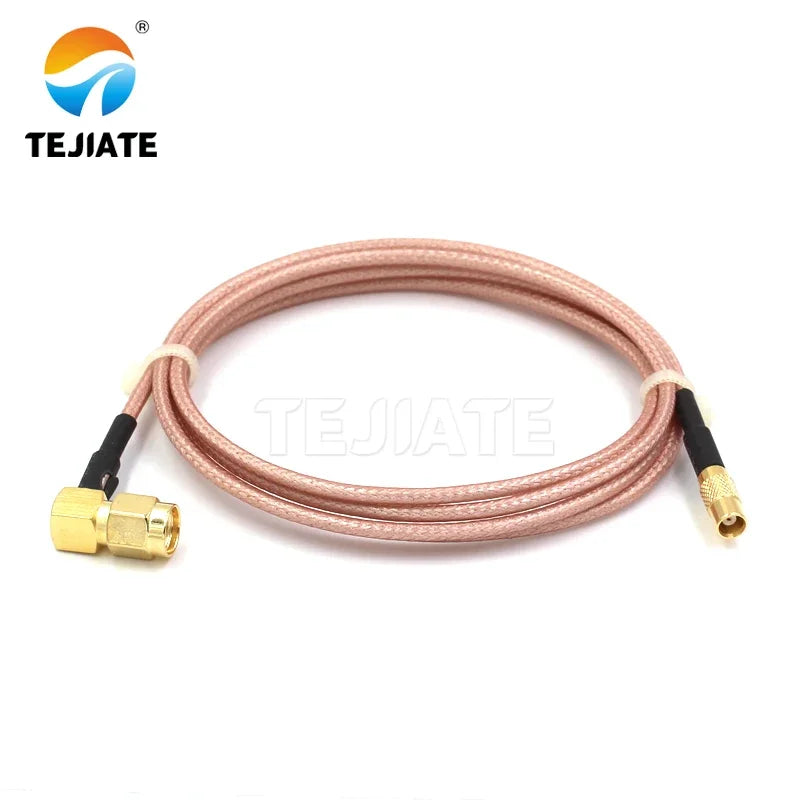 1PCS TEJIATE Adapter Cable MCX To RPSMA Type MCX-K Convert RPSMA-JW 8-90CM 1M 1.5M 2M Length Connector RG316 Wire