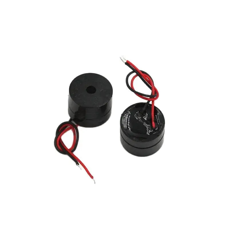 2PCS Electromagnetic active buzzer 6V-12V 12*9.5MM band alarm loudspeaker