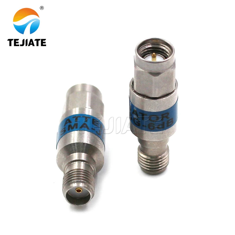 1PCS SMA attenuator SMA-JK male female 2W RF fixed coaxial attenuator 3DB 5DB 6DB to 30DB connector