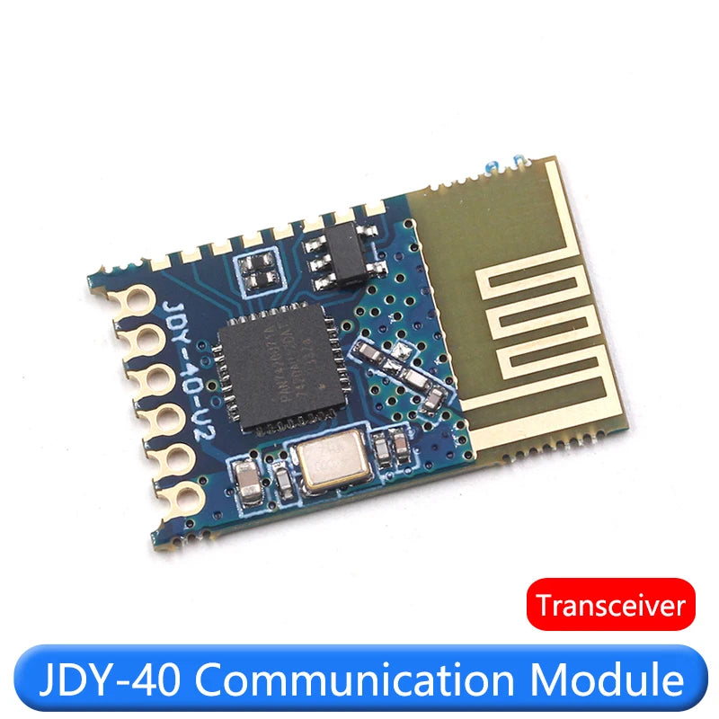 JDY-40 2.4G wireless serial port transparent transmission, transceiver integrated long distance communication, super 24L01