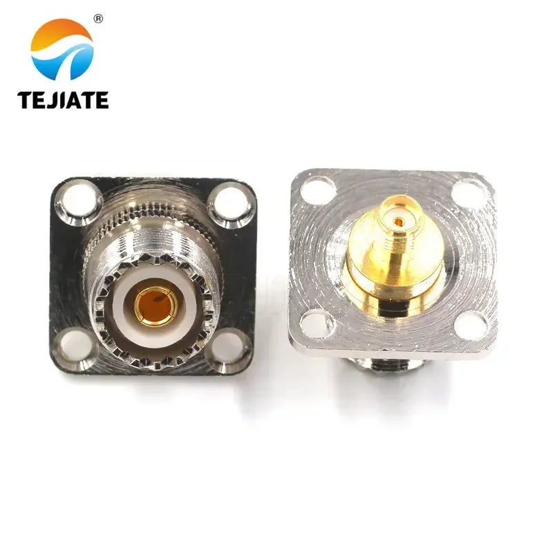 1PCS RF Adapter M Base BNC-UHF Flat Header To UHFK SMAK-UHF MINI Male/Female Header Connector