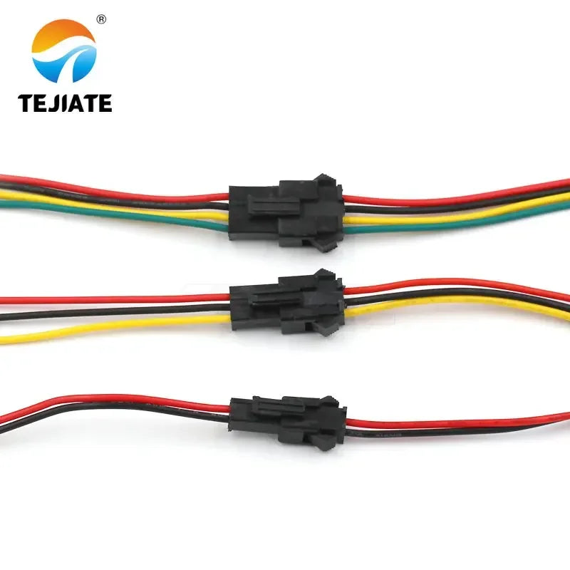 5Pair Plug-in Type SM Wire 2/3P Connection Wire Electronic Line 2.54MM Female/Male Header 20/30/40CM 22AWG Adapter Wires