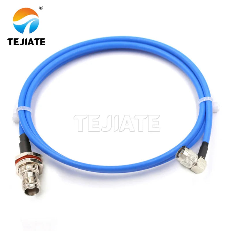 1M TNC-JJ TNC male to male/female RG402/141 semi-flexible RF extension cable TNC-JK/JW adapter cable