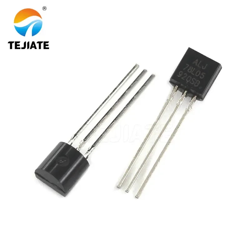 5PCS TEJIATE Triode 78L05 78L06 78L08 78L09 78L10 78L12 78L15 Stable Voltage Three Ports Tertiary Tube SMD DIP Type